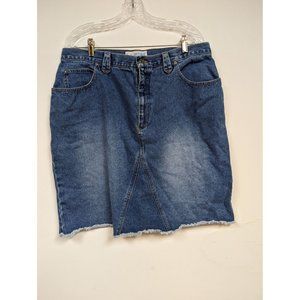 LA Blues Denim Skirt 18W Blue Jean Womens Pencil